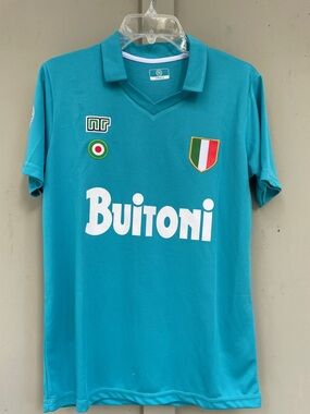 Napoli Maradona Soccer Football Jersey Retro. Small.